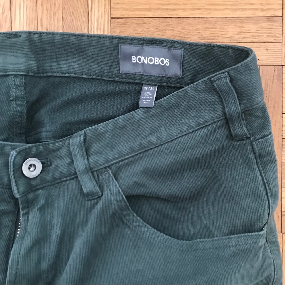 Green Bonobos Cord Pants
